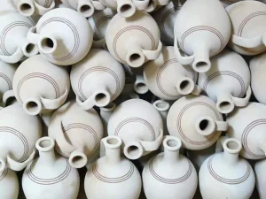 Clay pots